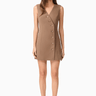 Curaae Sandy Suit Mini Dress in Coco
