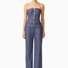 Curaae Vana Denim Jumpsuit in Blue