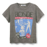 Daydreamer Blondie Made in New York City Solo Tee in Heather Grey