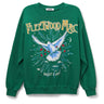 Daydreamer Fleetwood Mac Jones Beach Boyfriend Crew in Amazon Green