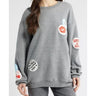 Daydreamer Love Patches BF Crew - Estilo Boutique