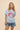 Daydreamer Queen Best Friend Burnout Boyfriend Tee in Powder Blue