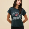 Daydreamer Rolling Stones Plane Solo Tee in Vintage Black