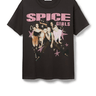 Daydreamer Spice Girls Doodles Merch Tee in Reactive Black - Estilo Boutique