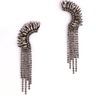 Deepa Estella Earrings in Gunmetal - Estilo Boutique