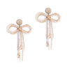 Deepa Gurnani Coquette Earrings in Champagne - Estilo Boutique
