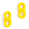 Deepa Gurnani Loulou earrings in Yellow - Estilo Boutique