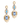 Deepa Klara Earrings in Blue