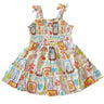 Design History Girls Market Day Sundress in White