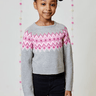 Design History Girls Sweater in Marble Heather - Estilo Boutique