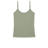 Donni The Pointelle Cami Tank in Dill