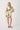 Dress To Beige Folhar Cut-Out Linen Mini Dress in Ivory