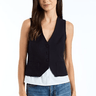Drew Jess Vest in Navy