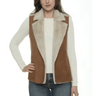 Drew Lang Vest in Saddle