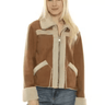 Drew Sara Jacket in Saddle