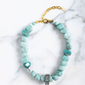 Elizabeth Cole Bluna Necklace in Blue