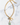 Elizabeth Cole Goodness Necklace in Mint Jelly Gold