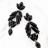 Elizabeth Cole Rogue Earring in Black - Estilo Boutique