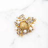 Elizabeth Cole Seaside Pin in Gold - Estilo Boutique