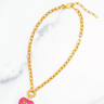 Elizabeth Cole Tefiti Necklace in Pink - Estilo Boutique