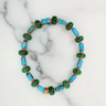 Elizabeth Cole Yara Bracelet in Turquoise Green