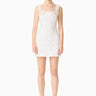 Elliatt Alessia Embellished Mini Dress in White