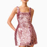 Elliatt Alissa Tulip Mini Dress in Pink