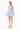 Elliatt Elin A - Line Mini Dress in Blue Floral