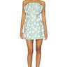 Elliatt Lisette Mini Dress in Seagreen