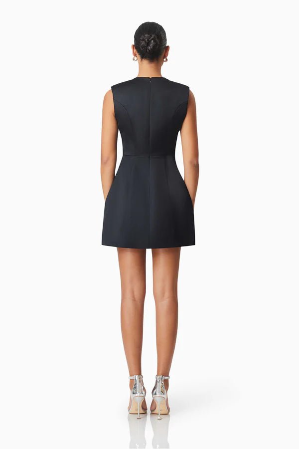Elliatt Maiara Mini Dress in Black - Estilo Boutique Elliatt Maiara Mini Dress in Black - Estilo Boutique
