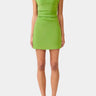 Elliatt Marisol High Neck Dress in Fern Green