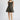 En Saison Drew Mini Dress in Dark Brown - Estilo Boutique