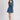 En Saison Robin Mini Dress in Midnight Teal - Estilo Boutique