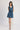 En Saison Robin Mini Dress in Midnight Teal - Estilo Boutique