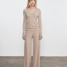 Enza Costa Cashmere Easy Cuffed U in Walnut