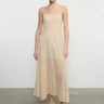 Enza Costa Japanese Yoryu Chiffon Dress in Blonde - Estilo Boutique