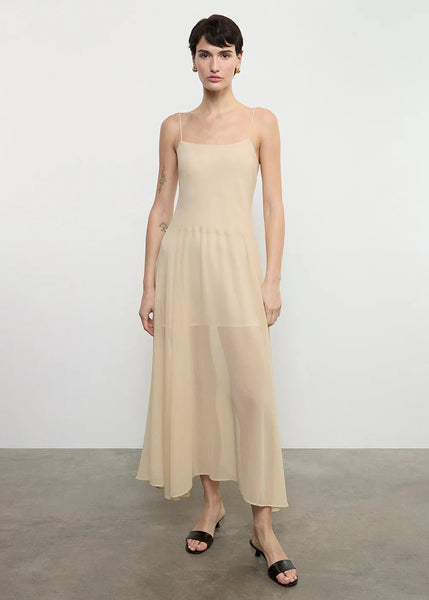 Japanese Yoryu Chiffon Dress