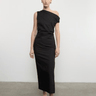 Enza Costa Poplin Sculptured Dress in Black - Estilo Boutique