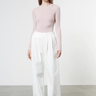Enza Costa Soft Touch Pleated Wide Leg in Undyed - Estilo Boutique