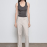 Enza Costa Supima Baby Rib Tank in Slate