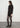 Enza Costa Supima Structured Jersey Dolman Curve Dress in Black