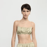 Enza Costa Textured Satin Bralette in Celadon - Estilo Boutique