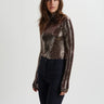 Essentiel Antwerp Turtleneck in Gold - Estilo Boutique