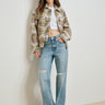 Favorite Daughter The Birdie Jacket in Floral Jacquard
