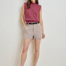 Favorite Daughter The Favorite Mini Short in Soft Taupe