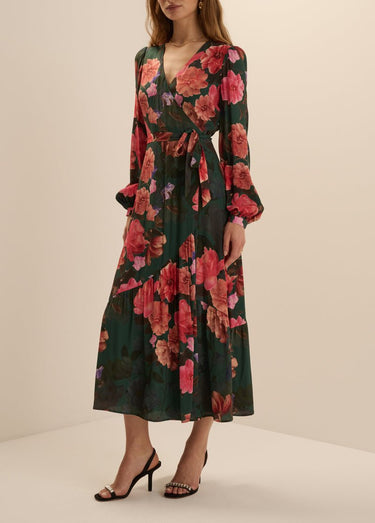 Favorite Daughter The Love Letter Dress in Gemstone Floral