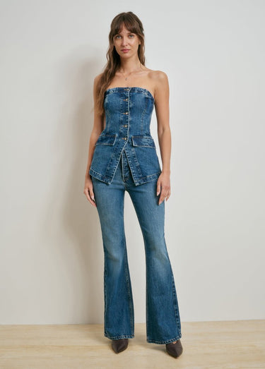Favorite Daughter The Phoebe Bustier Top in Reston