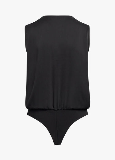 Favorite Daughter The Sleeveless Date Blouse in Black