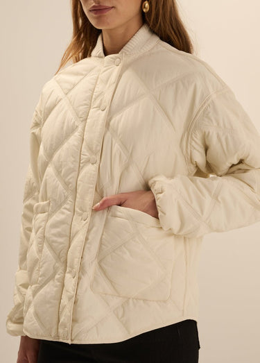 Favorite Daughter The Take a Stroll Jacket in Winter White