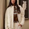 Favorite Daughter The Take a Stroll Jacket in Winter White